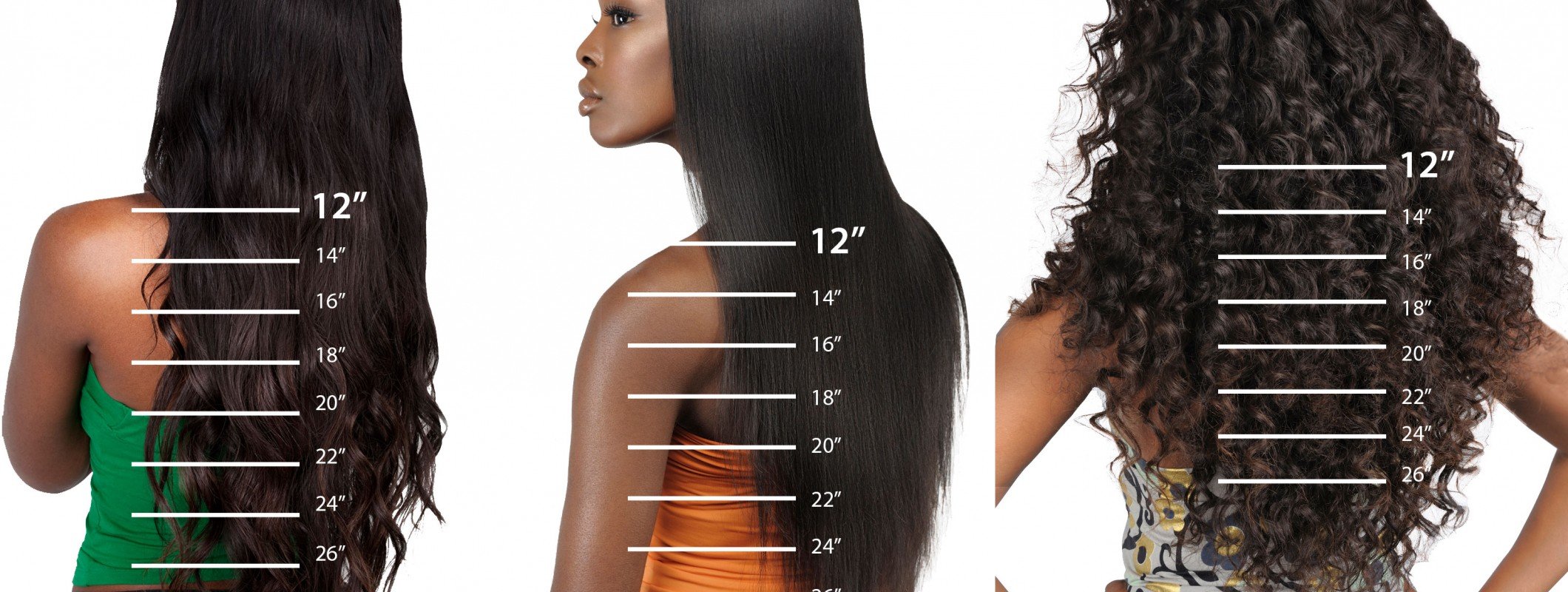 The Measure the Length of the Hair Weft