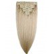 20 Inches 10 Pieces clip in hair human extensions