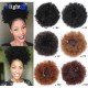 Synthetic Curly Messy Bun Hair Hairpiece