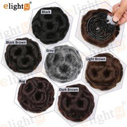 Nine Flowers Chignon Synthetic Hair Accessories