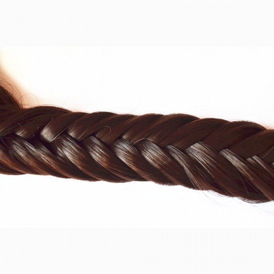 Long Fishtail Braid Ponytail Extension Hairpiece