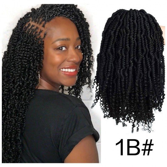 12 Inches Bomb Twist Spring Hair