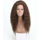 1B Kinky Curly Long Synthetic Wigs