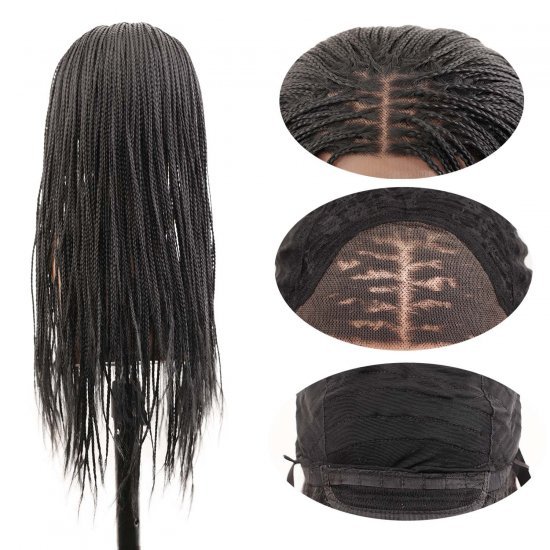 24 Inches Synthetic Lace Front Wigs Box Braids