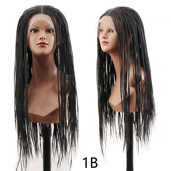 24 Inches Synthetic Lace Front Wigs Box Braids